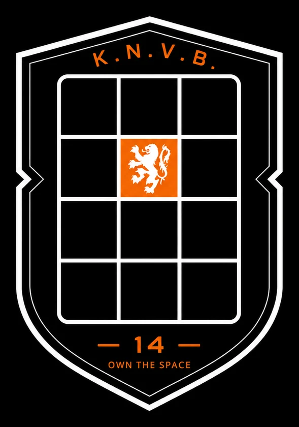 ZONE 14 crest — K.N.V.B. · 14 · Own the Space
